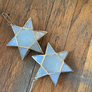 Stain Glass Star Ornament
